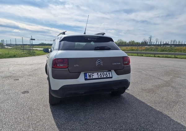 Citroen C4 Cactus cena 34900 przebieg: 191500, rok produkcji 2016 z Kobyłka małe 37